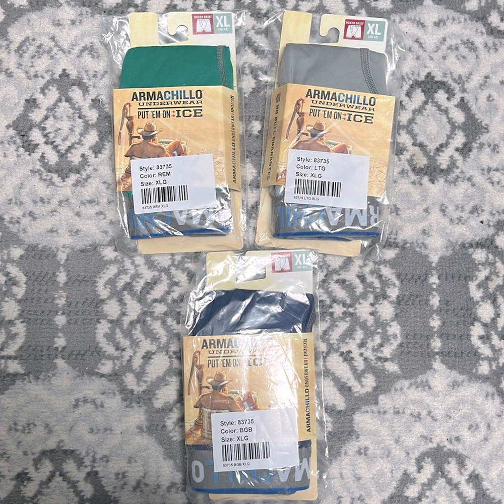 Duluth Armachillo Boxer Briefs -New size XL